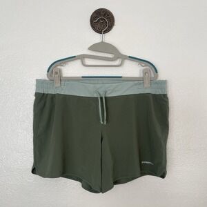 PATAGONIA  Nine Trails Shorts Green 4" Inseam Women's XL